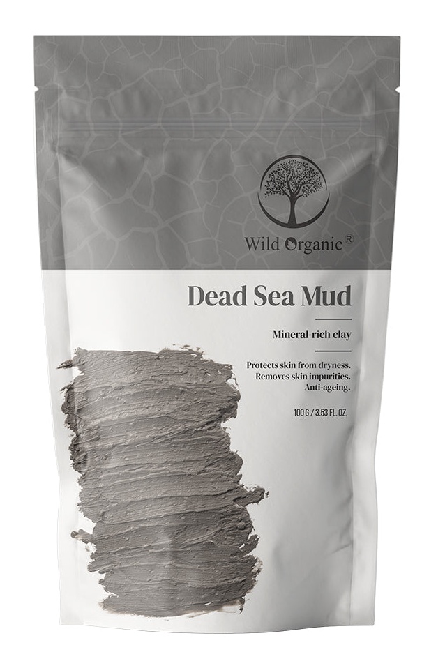 Wild organic Dead Sea Mud Mineral Rich Clay Powder