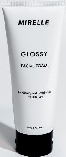 Mirelle Glossy Facial Foam