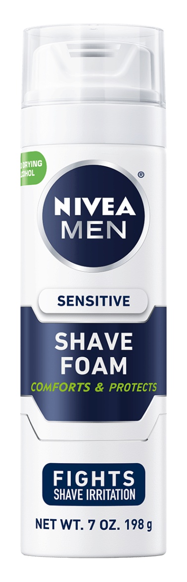 Nivea Sensitive Shaving Foam 0% Alcohol