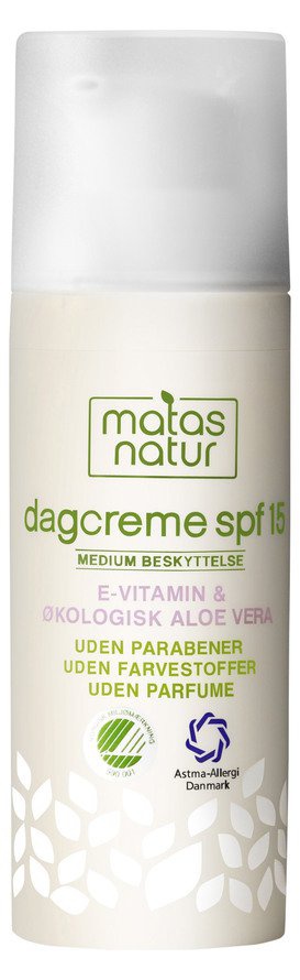 Matas Natur Aloe Vera & E-Vitamin Dagcreme Spf 15