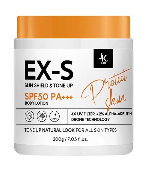 JKxLAB Jkxlab Ex-s Ultra Sun Shield Tone Up Body Lotion SPF50 Pa+++