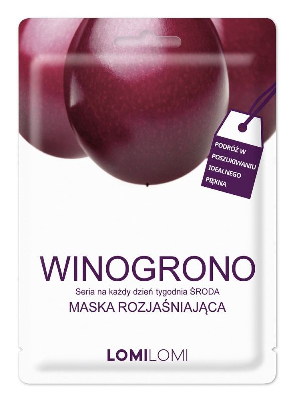 Lomi Lomi Winogrono Maska Rozjaśniająca