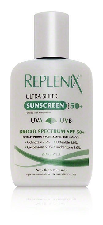 REPLENIX Ultra Sheer Sunscreen Spf 50+