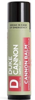 Duke Cannon Supply Co Offensively Large Lip Balm - Extra Large Lip Balm For Men With Fresh Mint Flavor And SPF 15
