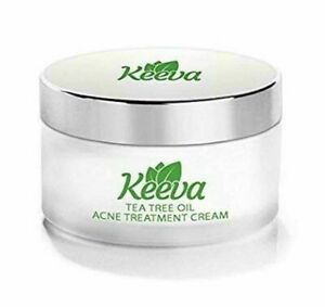 Keeva Organics Tea Tree Oil Acne Treatment Cream
