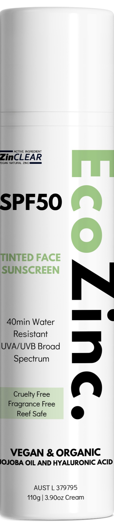 EcoZinc Tinted Face Sunscreen