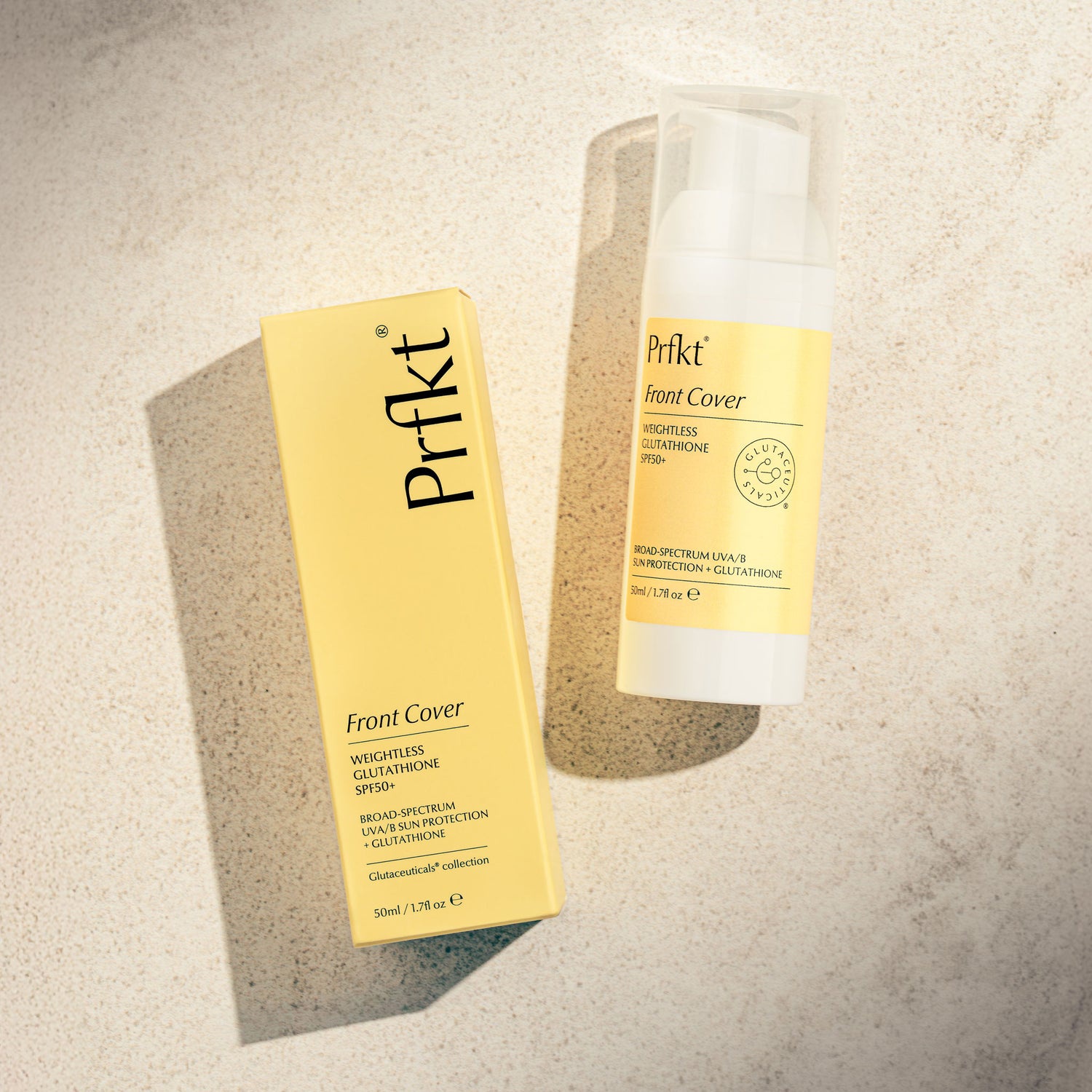 Glutaceuticals Front Cover SPF50