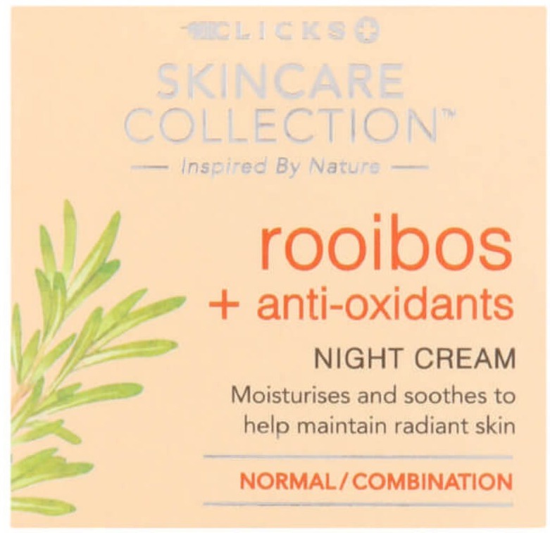 Clicks Rooibos Night Cream