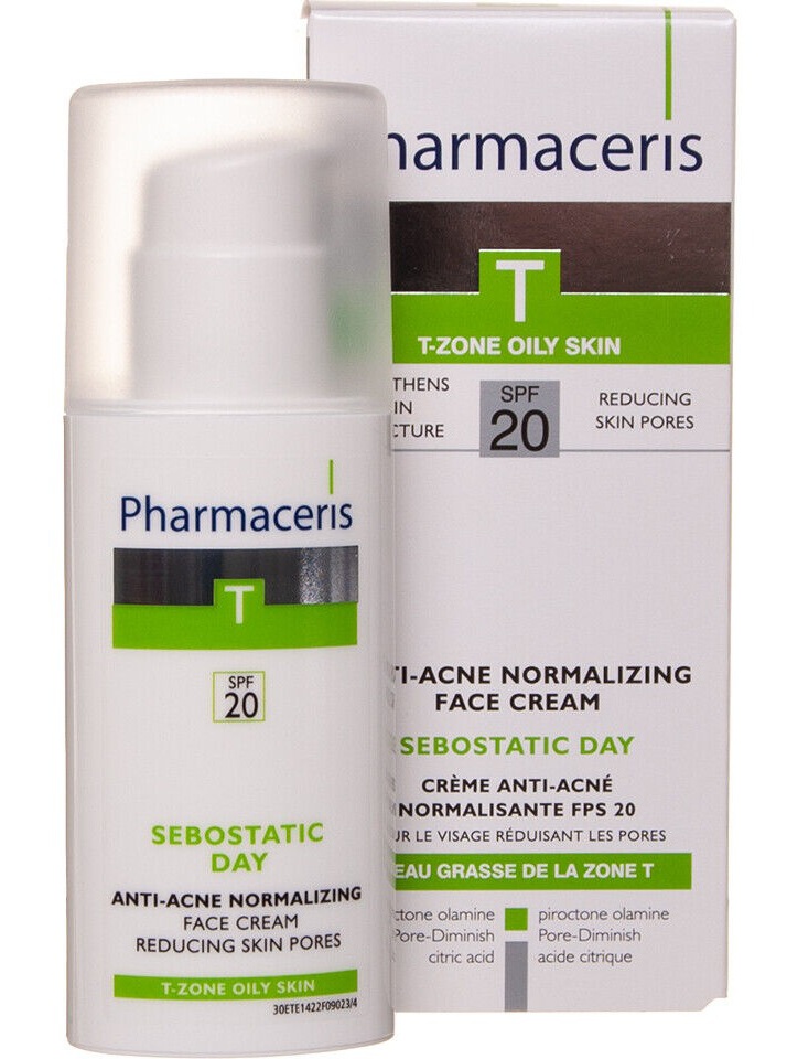 Pharmaceris T Sebostatic Normalizing Anti Acne Day Face Cream SPF 20