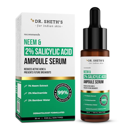 Dr Sheth Neem & 2% Salicylic Acid Ampoule Serum