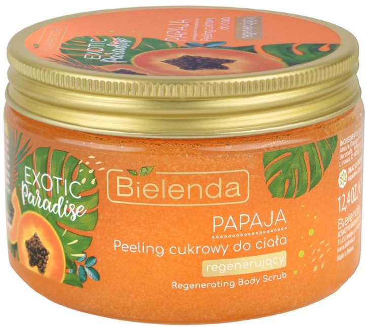 Bielenda Regenerating Body Scrub Bielenda Exotic Paradise Papaya