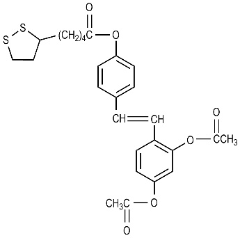 Diacetylresveratryl Thioctate