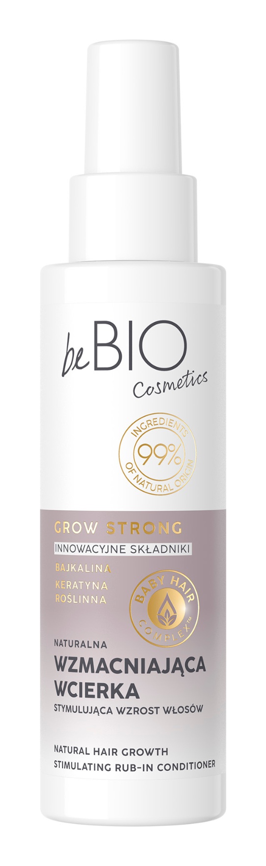 be BIO Grow Strong Natural Hair Growth Stimulating Rub-In Conditioner