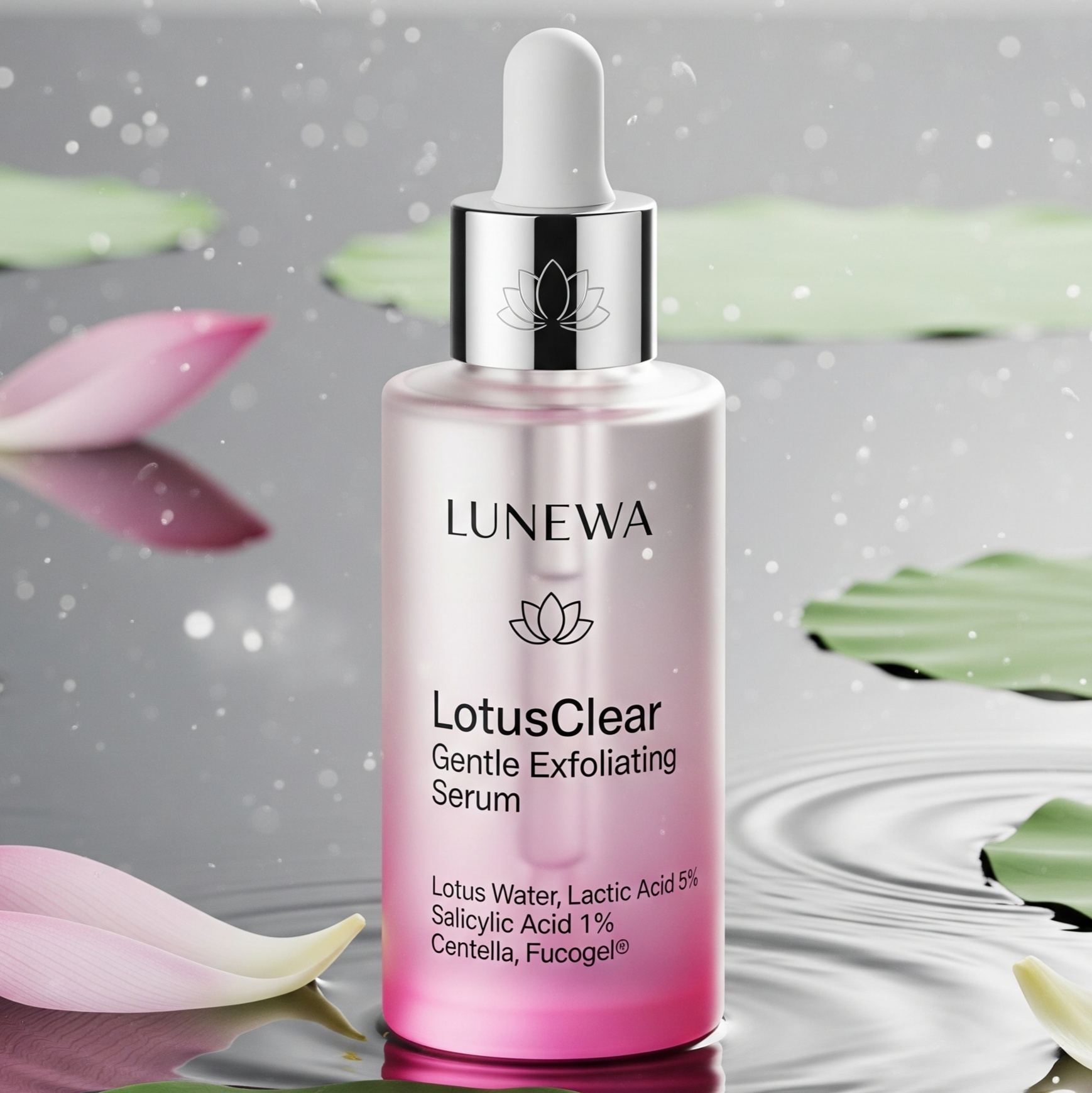 Lunewa Lotusclear Gentle Exfoliating Serum