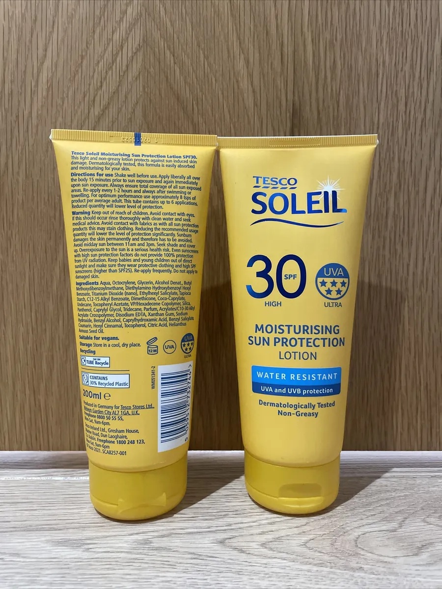 Tesco Soleil SPF 30 Moisturising Sun Protection Lotion