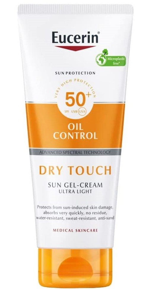 Eucerin Sun Body Oil Control Gel-cream SPF 50+ ingredients (Explained)