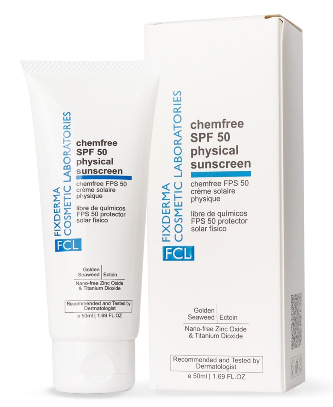 FCL Fixderma Fcl Chemfree Physical Sunscreen SPF 50