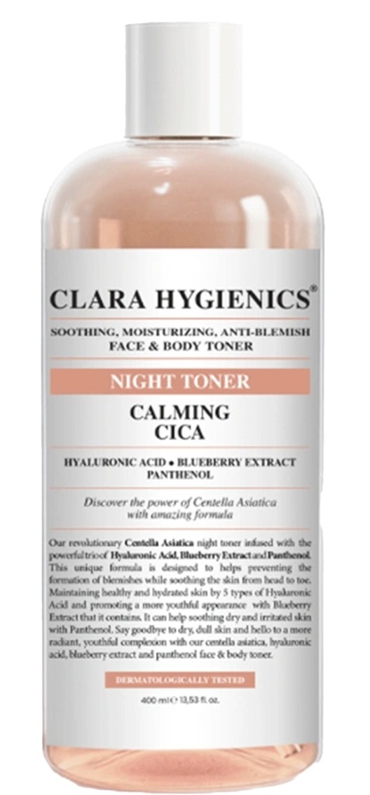 Clara Hygienics Calming Cica Night Toner