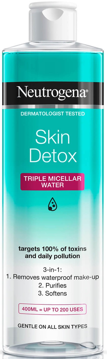 Neutrogena Skin Detox Micellar Water Triple Action