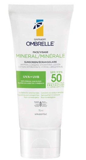 Garnier Ombrelle Mineral Hydrating Sunscreen Lotion SPF 50