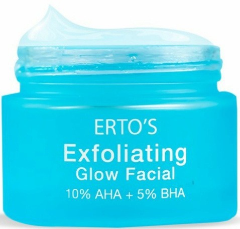 ERTO’S Exfoliating Glow Facial
