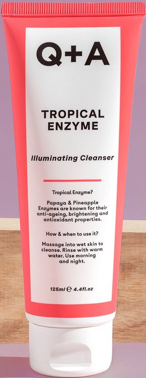 Q+A Tropical Enzyme Illuminating Cleanser