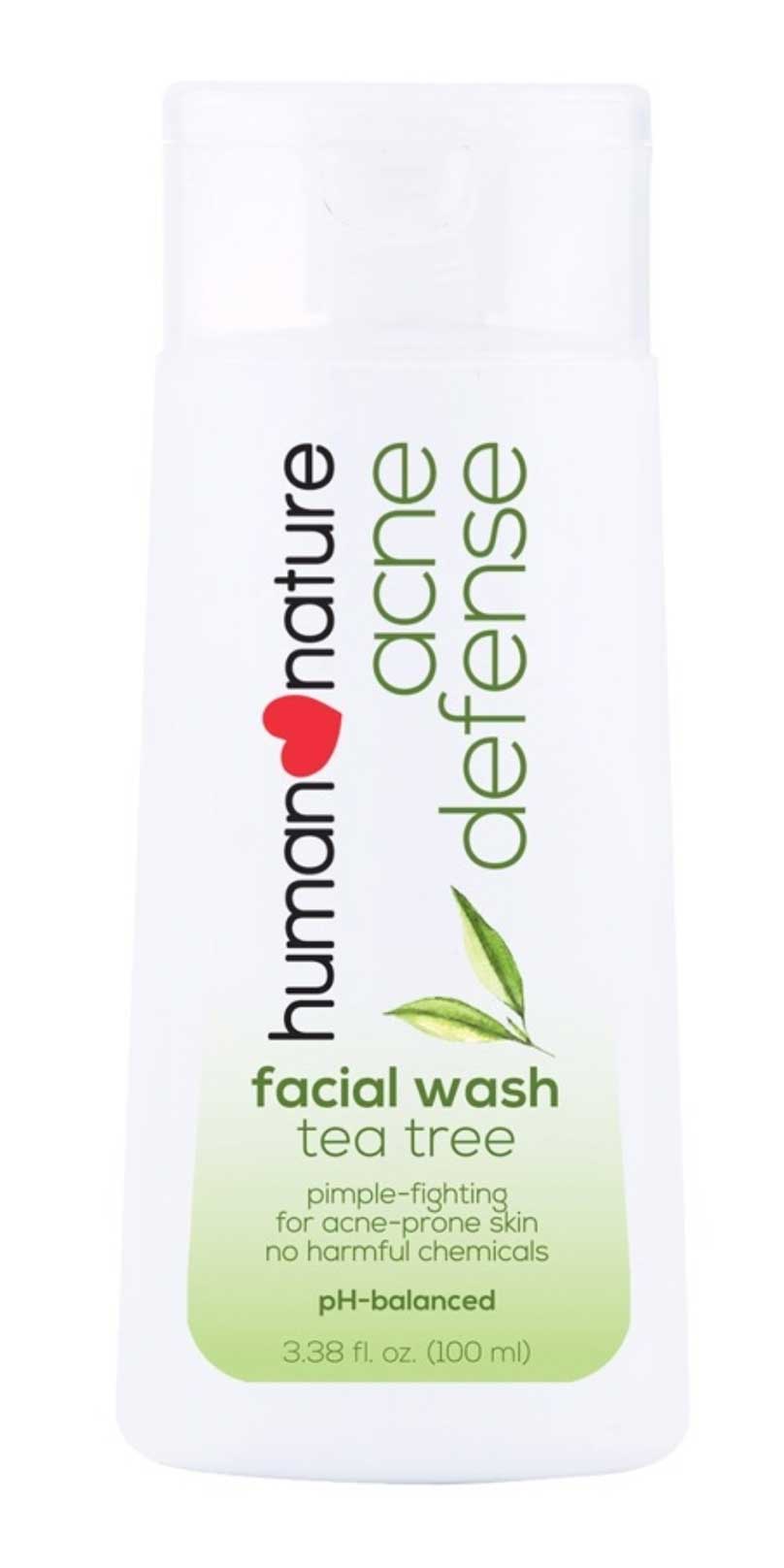 human  nature Acne Defense Facial Wash