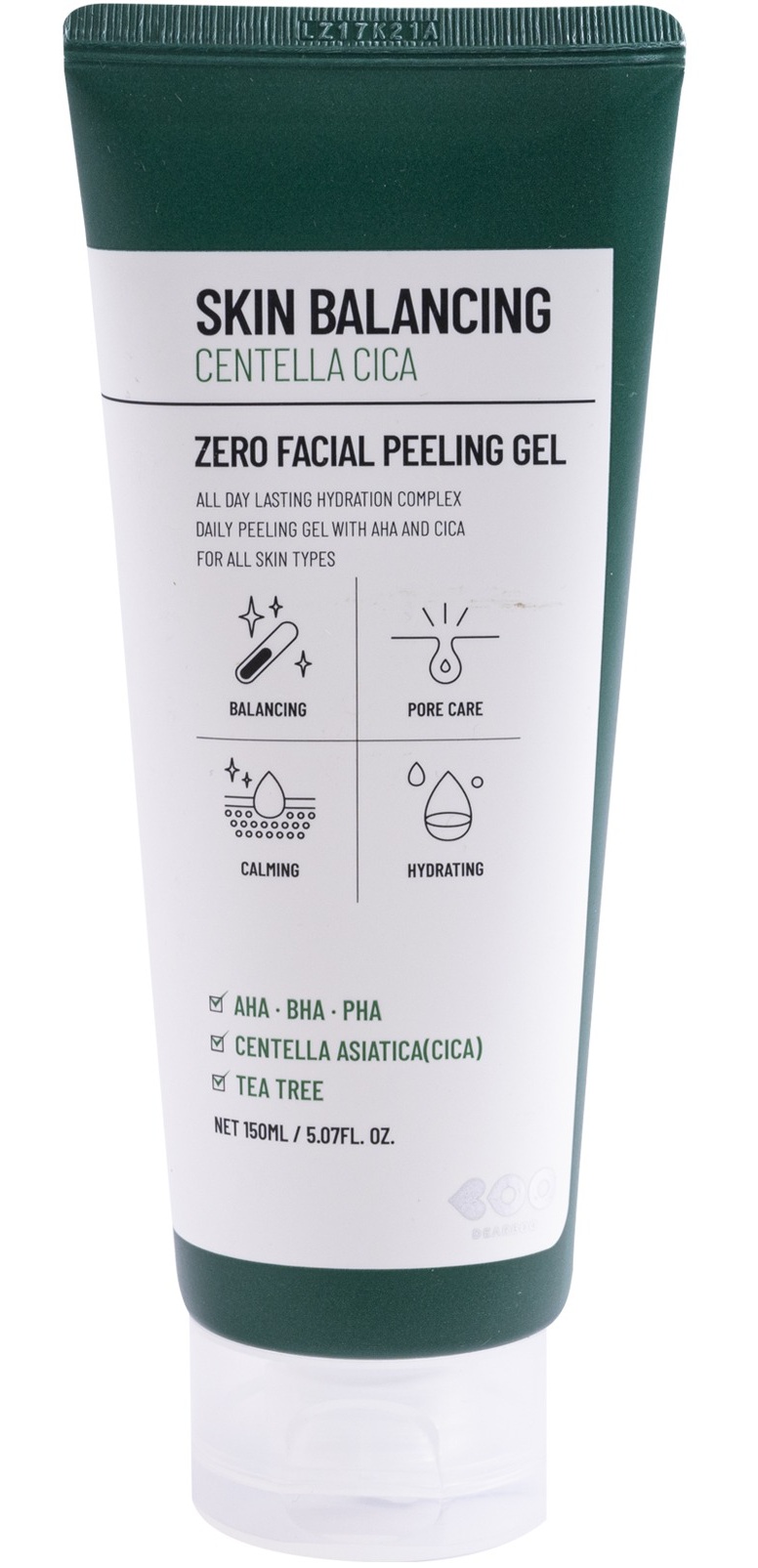 Dearboo Skin Balancing Centella Cica Zero Facial Peeling Gel