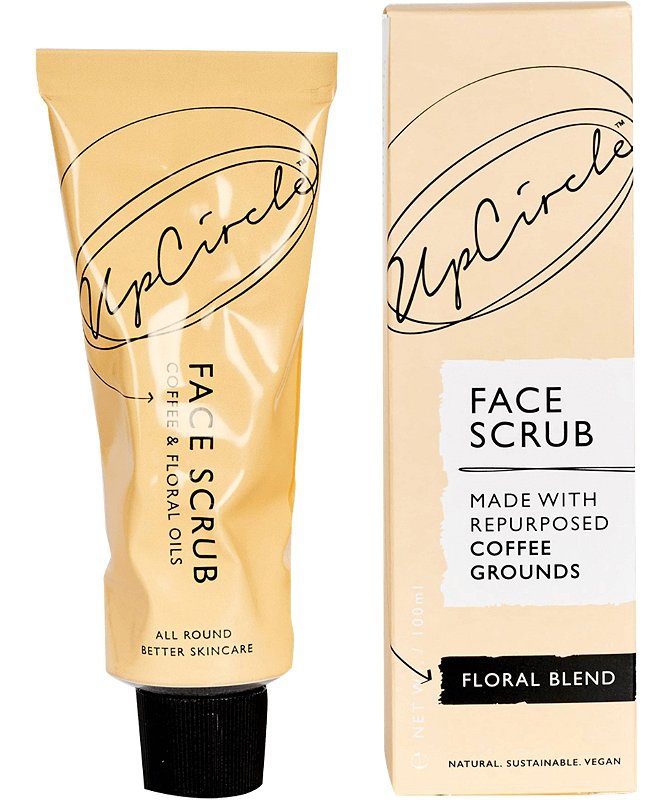 UpCircle Coffee Face Scrub Floral Blend For Sensitive Skin