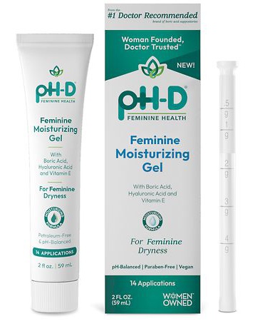 Moisturizing gel pH D