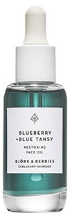 Björk & Berries Blueberry + Blue Tansy Restoring Face Oil