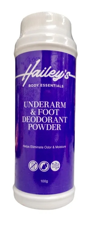 Hailey’s Underarm & Foot Deodorant Powder