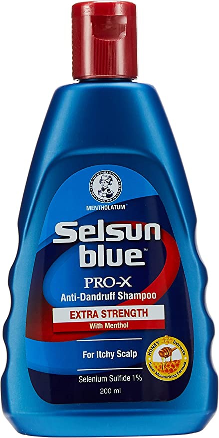 Mentholatum Selsun Blue Pro-x Anti-dandruff Shampoo Extra Strength