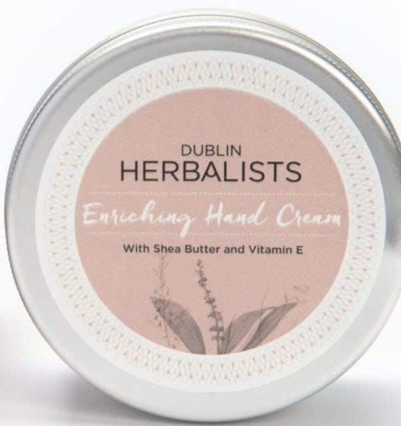 Dublin Herbalists Enriching Hand Cream With Lemongrass And Bergamot