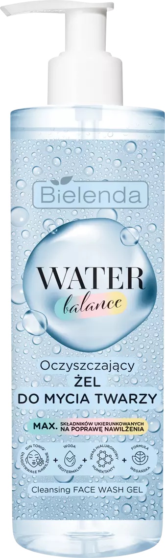 Bielenda Water Balance Cleansing Face Wash Gel