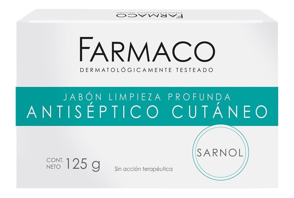 Farmaco Jabón Limpieza Profunda Antiséptico Cutáneo