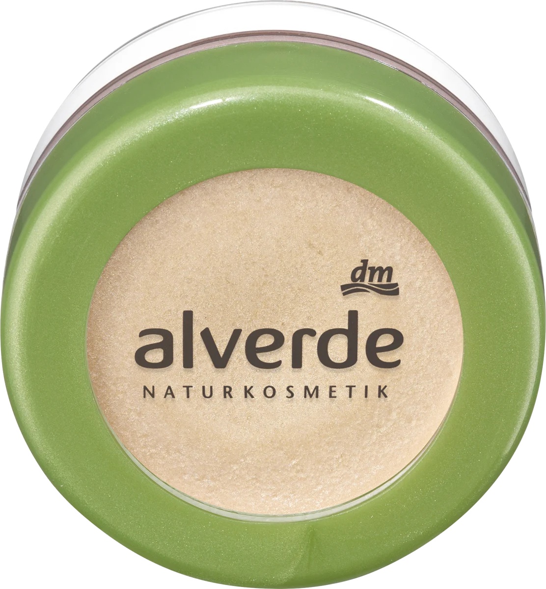 alverde Lidschatten & Highlighter 2in1 Gold