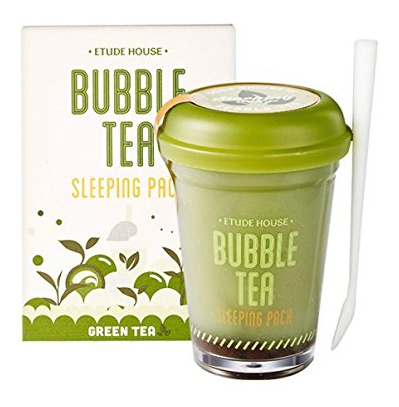 Etude House Bubble Tea Sleeping Pack - Green Tea