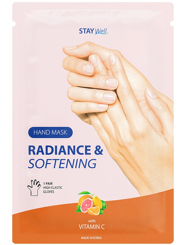 Stay Well Radiance & Softening Hand Mask Vitamin C Complex