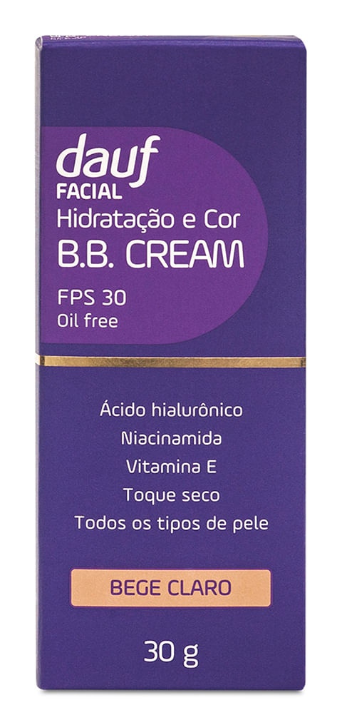 Dauf BB Cream FPS 30 Bege Claro