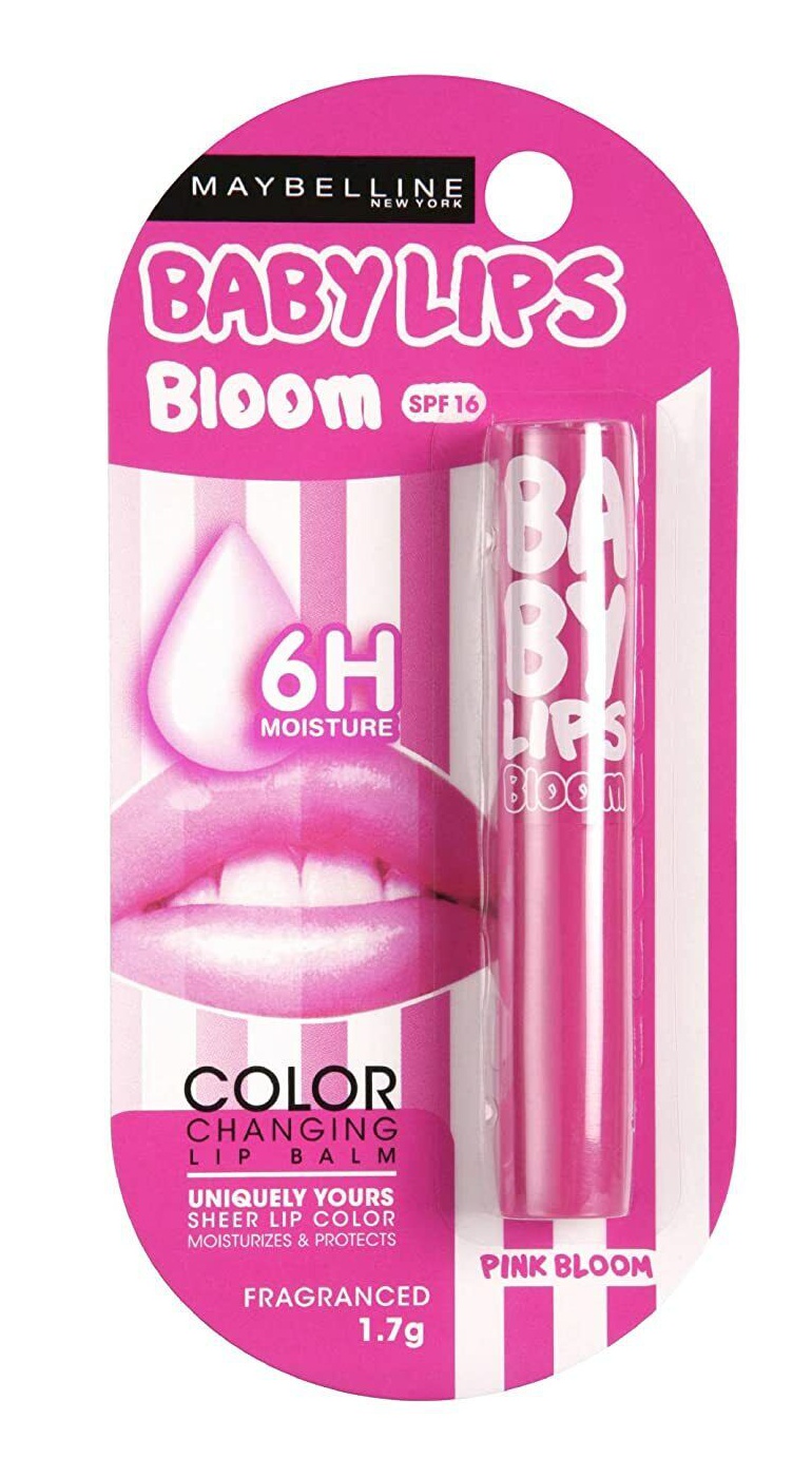 Maybelline New York Maybelline Baby Lips Bloom Color Changing Lip Balm Pink Bloom