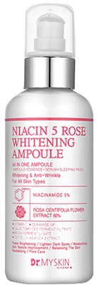 Dr.MYSKIN Niacin 5 Rose Whitening Ampoule