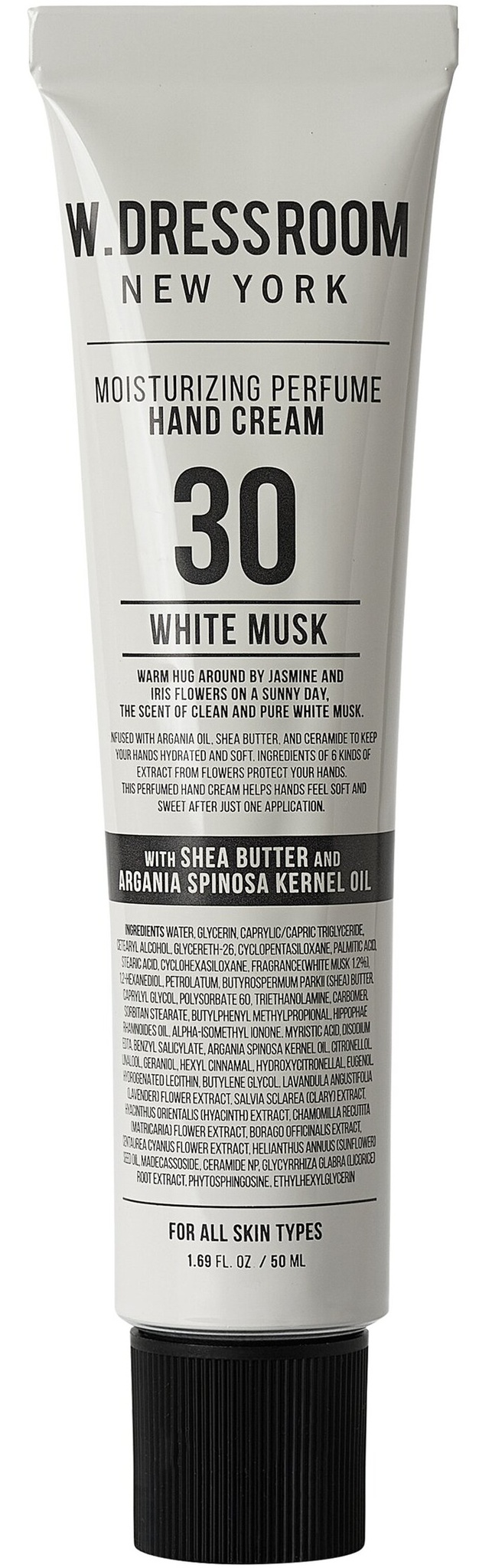 W. Dressroom Moisturizing Perfume Hand Cream No.30 White Musk