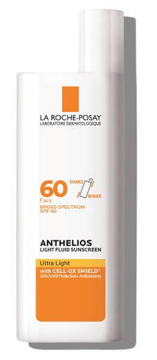 La Roche-Posay Anthelios Ultra Light Fluid Facial Sunscreen Spf 60