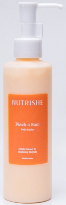 Nutrishe Peach A Boo! Body Lotion