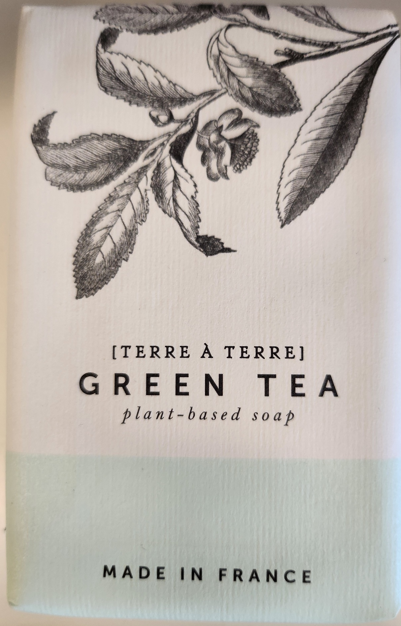 Terre À Terre Green Tea Plant-based Soap