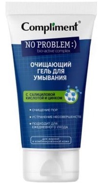 Compliment No Problem Gentle Facial Wash Gel Salicylic Acid And Zinc