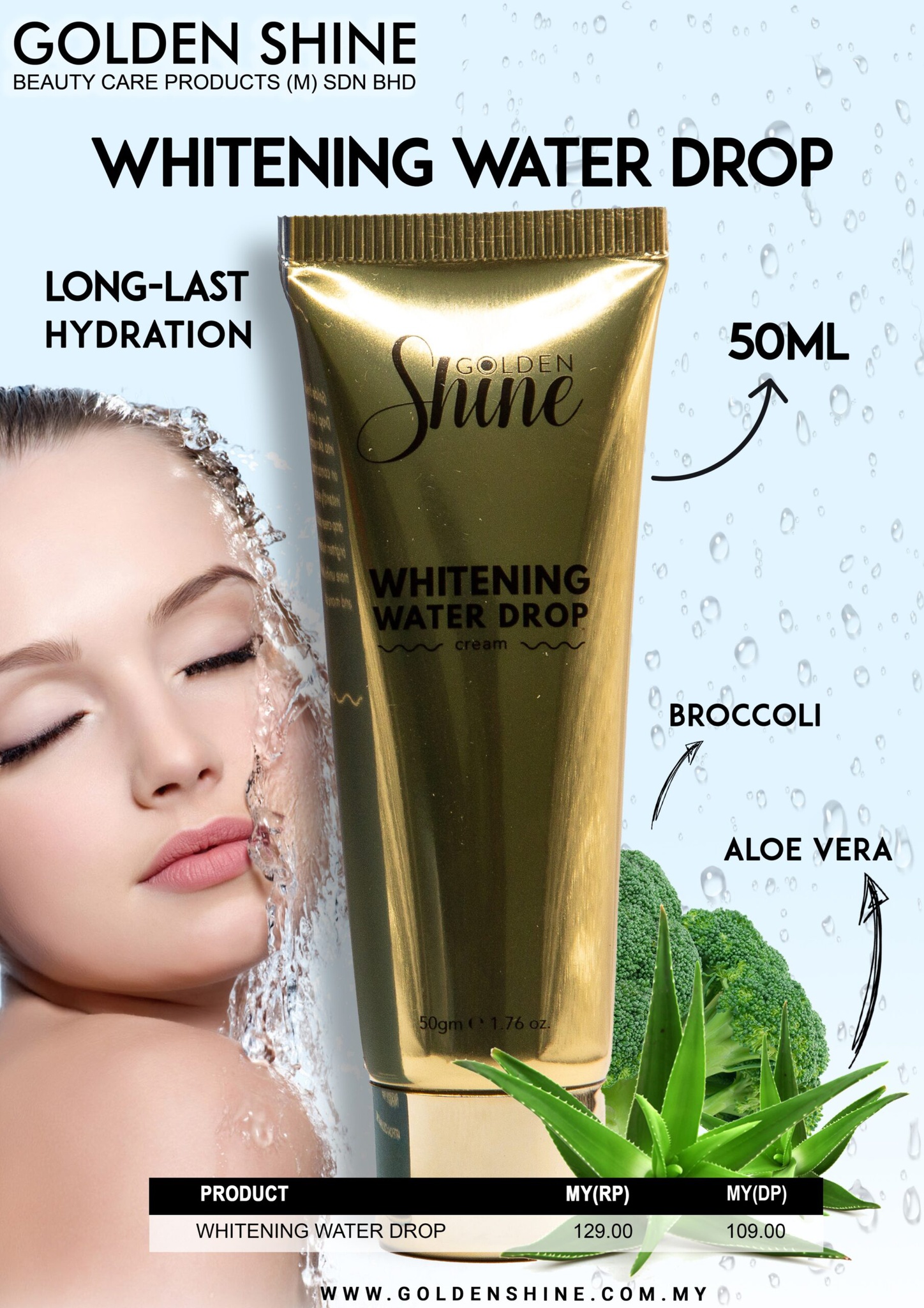 Golden Shine Whitening Water Drop