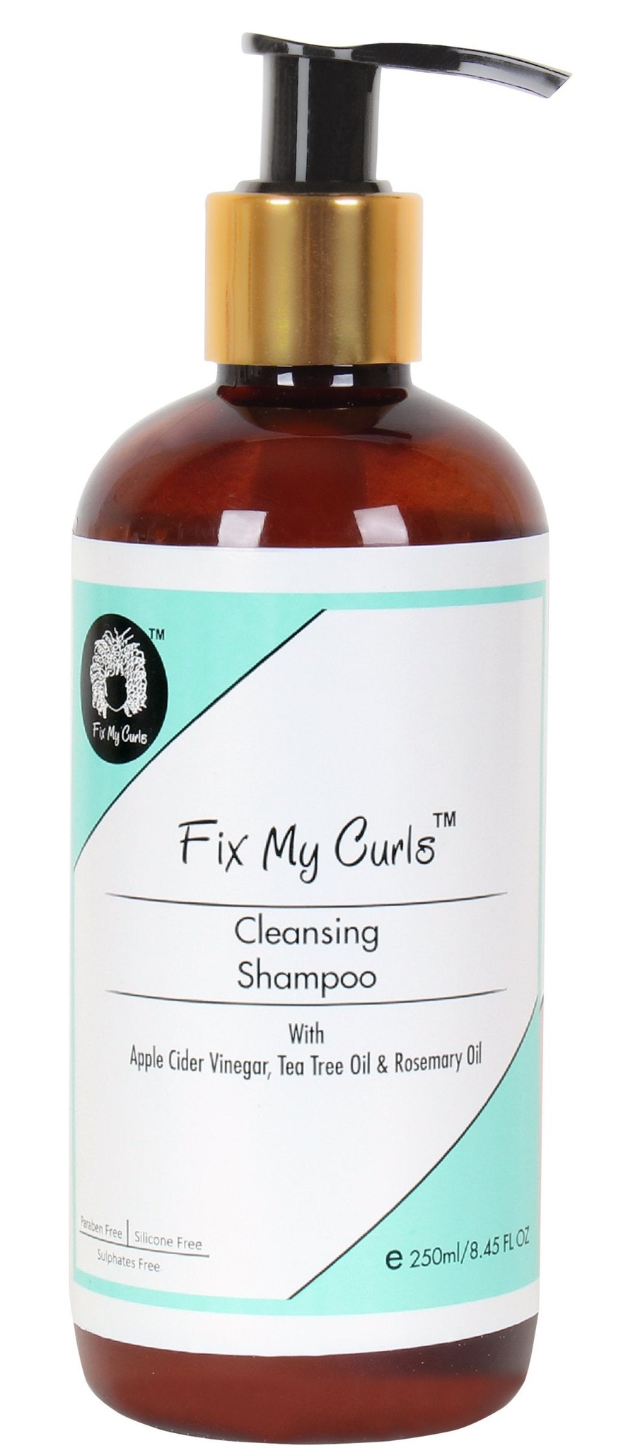 Fix My Curls Cleansing Shampoo For Curly And Wavy Hair