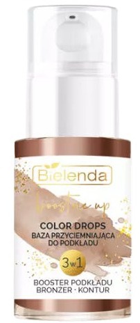 Bielenda Boost Me Up Color Drops 3in1 Tinting Base For Foundation / Bronzer / Contour